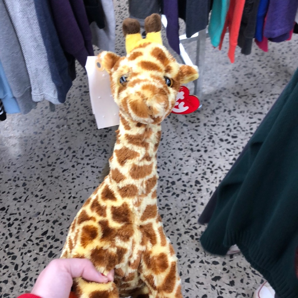 Ty giraffe plush